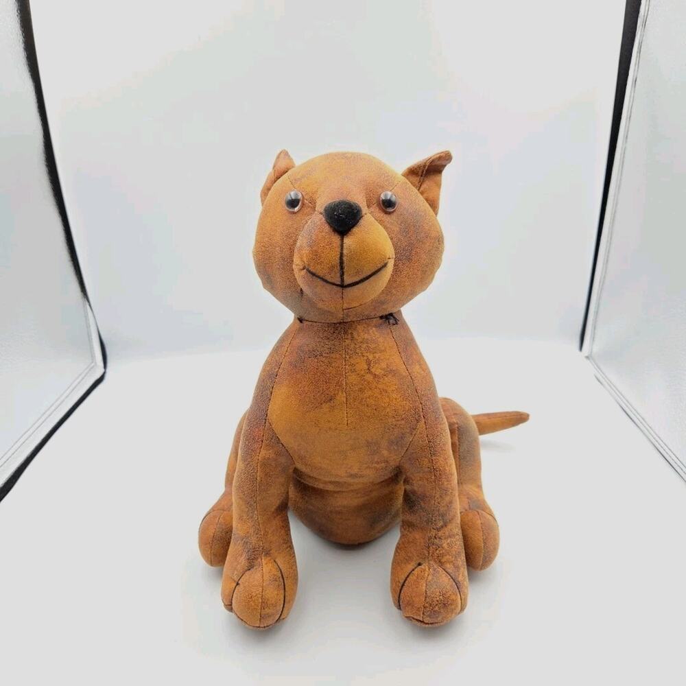 CAT Ottoman, Dog Mannequin,Weighted Door Stop , Pet Boutique Display 12” EUC
